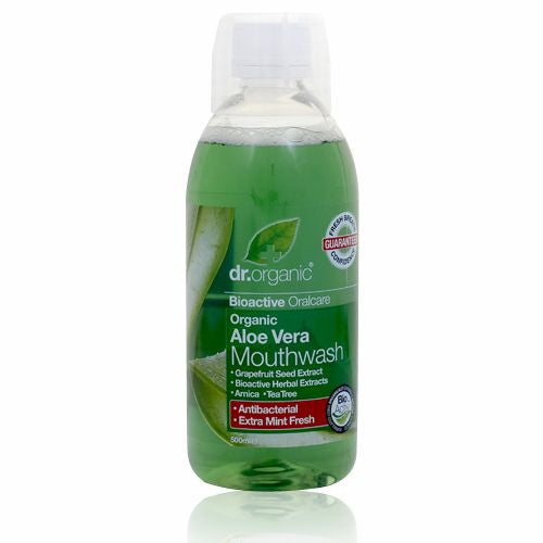 Organic Aloe Vera Mouthwash 500ml