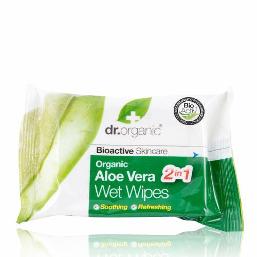 Organic Aloe Vera Wet Wipes 1 Pack