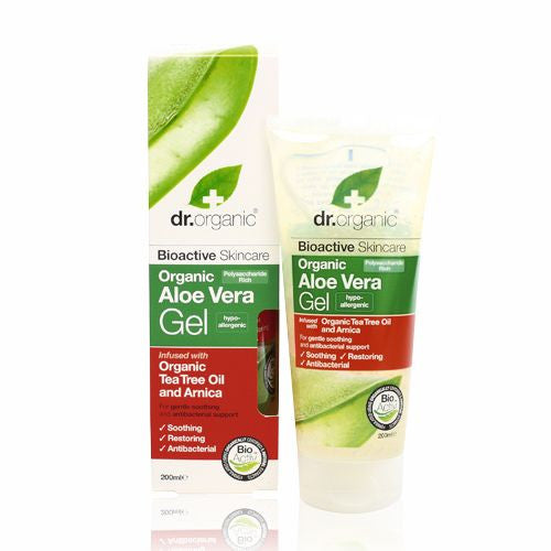 Organic Aloe Vera Gel Infused with Organic Tea Tree Oil and Arnica 200ml