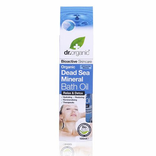 Organic Dead Sea Minerals Bath Oil 100ml