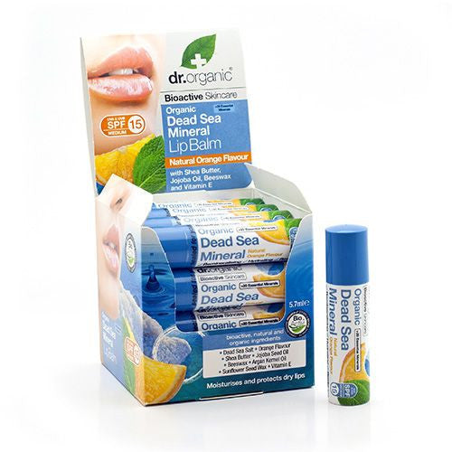 Organic Dead Sea Mineral Lip Balm 5.7ml