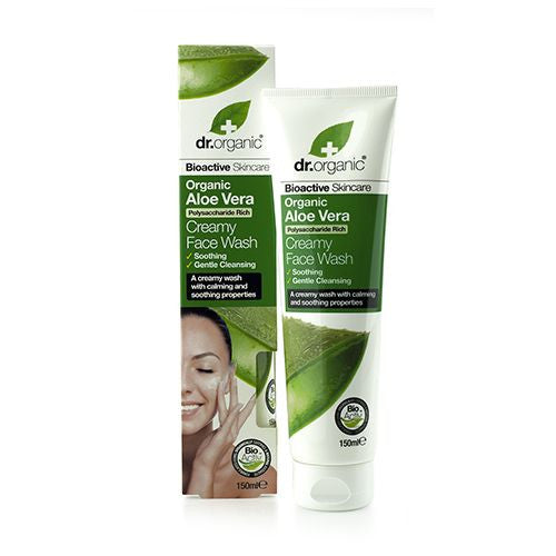 Organic Aloe Vera Creamy Face Wash 150ml